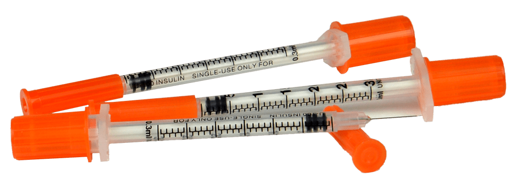 Advocate U-100 Insulin Syringes 30G .3CC 1/2" 100/BOX - STORE4DIABETICS
