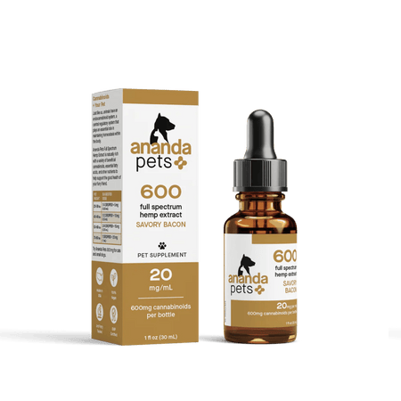 Ananda Pets 600mg Tincture - Bacon - STORE4DIABETICS