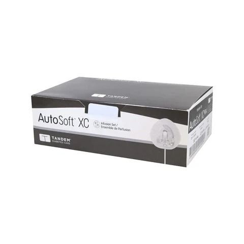 Autosoft XC Infusion Sets - 1680 | 6mm Cannula - 23" Tubing - Gray - STORE4DIABETICS