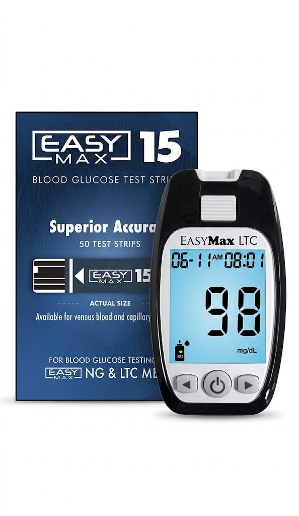 EasyMax LTC "Stock Up" Bundle: 300 Strips + FREE Meter - STORE4DIABETICS