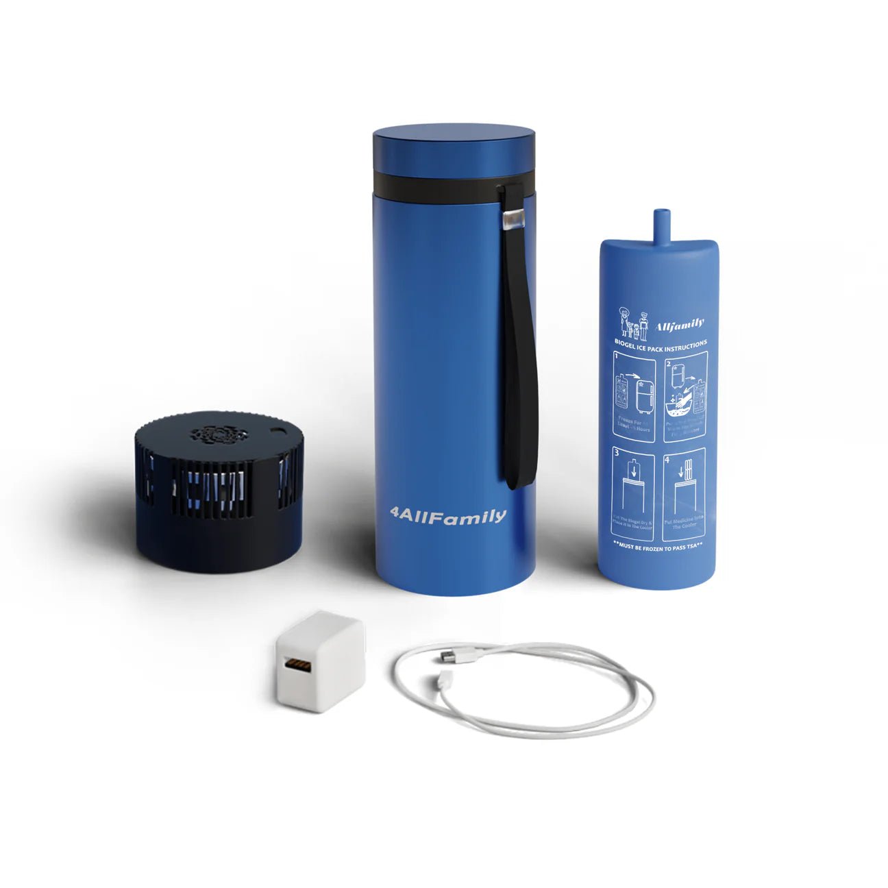 Explorer Travel Cooler - Blue - STORE4DIABETICS