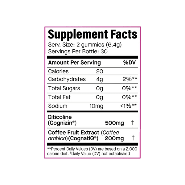 Focus & Memory Gummies - STORE4DIABETICS