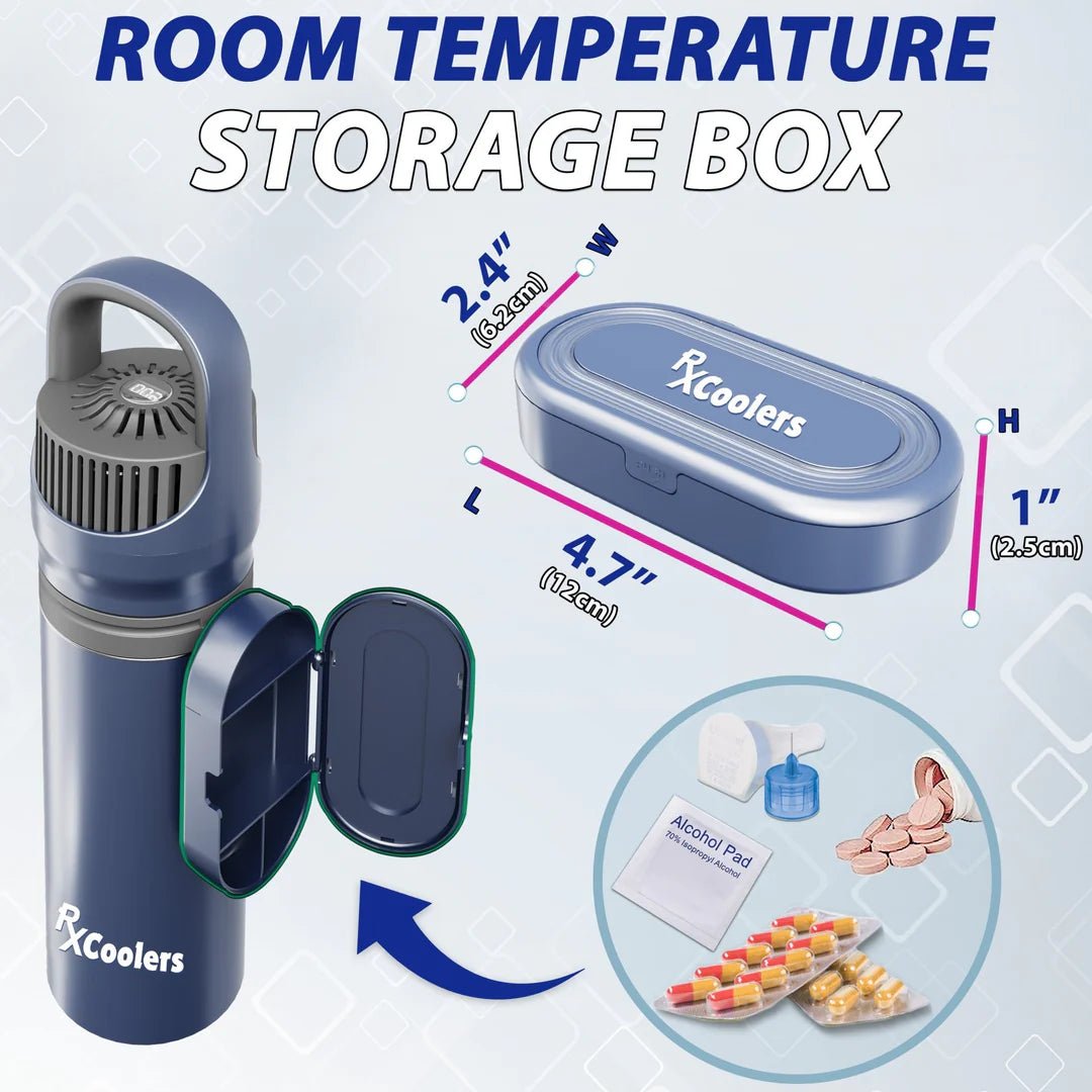 Pioneer by RxCoolers - Blue-Gray - STORE4DIABETICS
