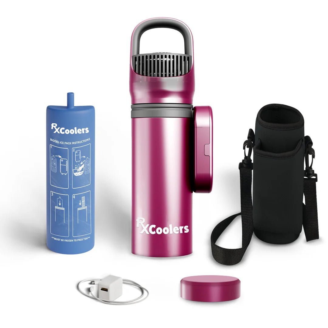 Pioneer by RxCoolers - Red - STORE4DIABETICS