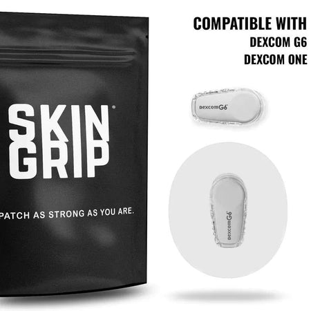 Skingrip - Dexcom G6 Clear - STORE4DIABETICS