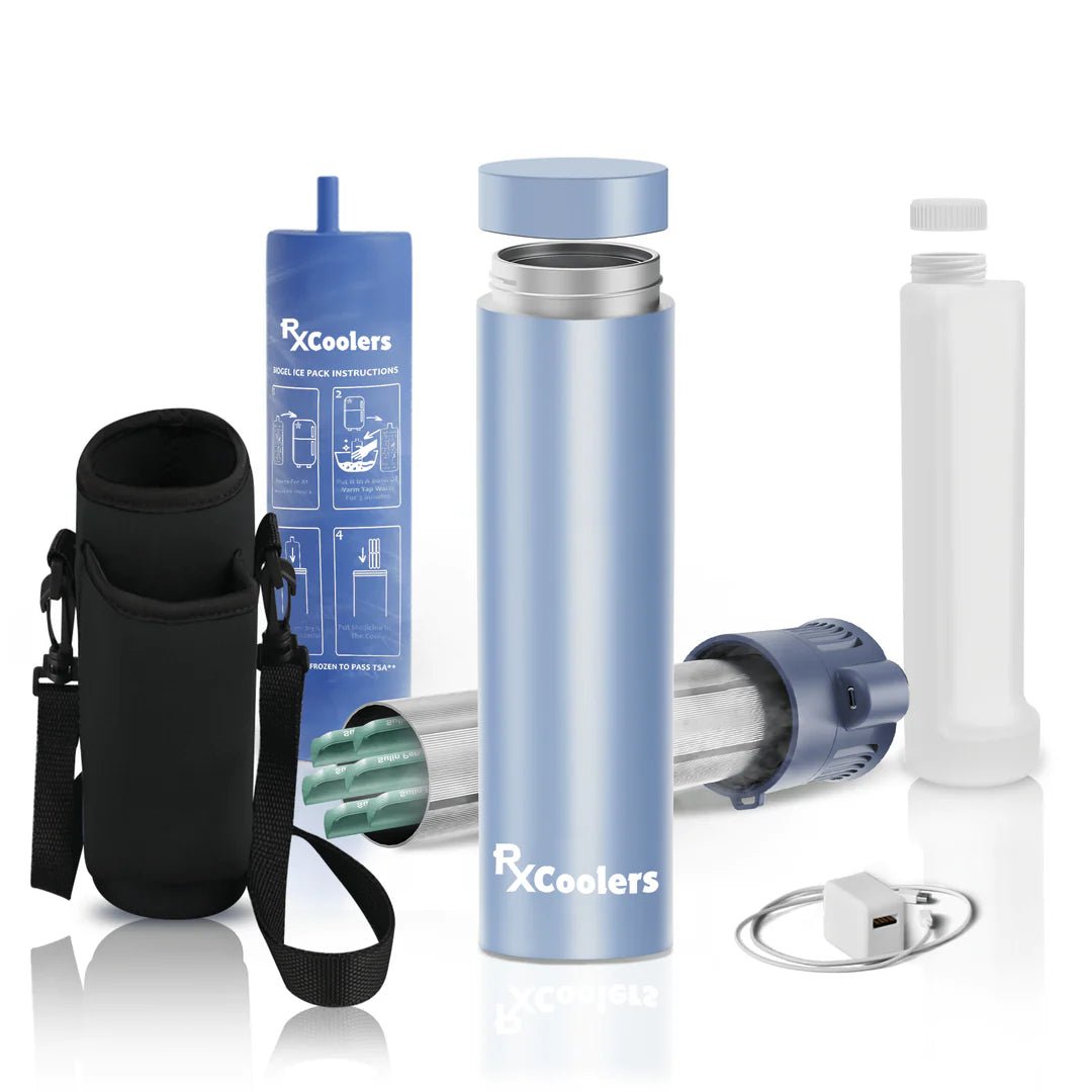 Voyager Mini by RxCoolers - Blue-Gray - STORE4DIABETICS